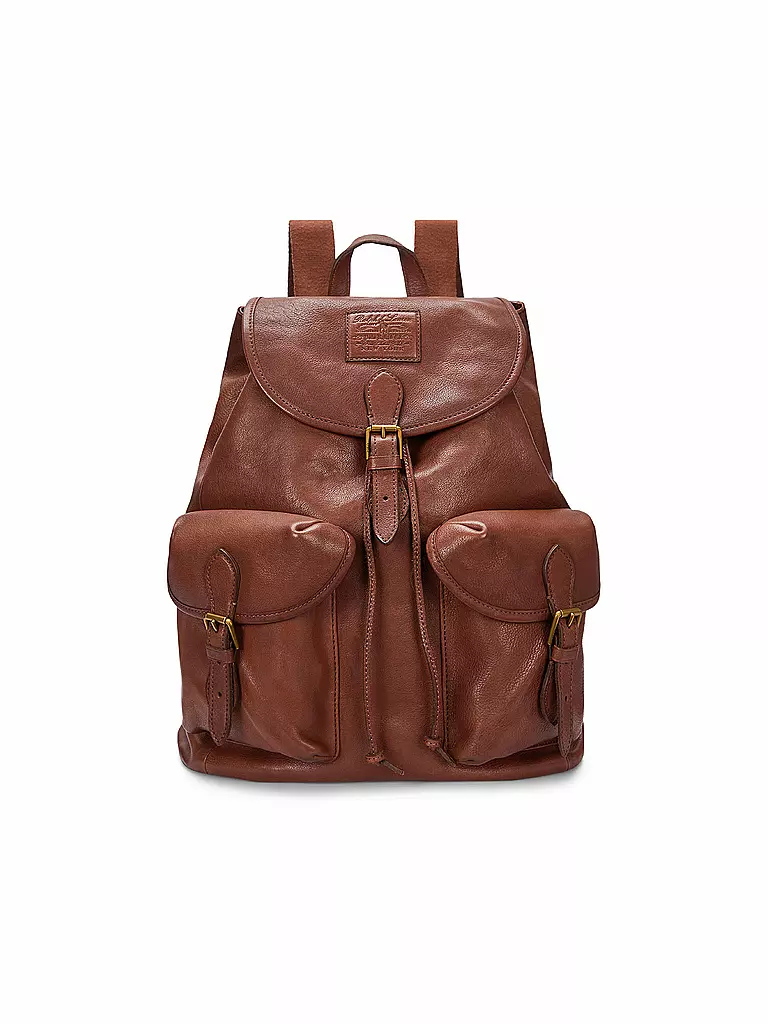 POLO RALPH LAUREN | Zaino in pelle | Marrone