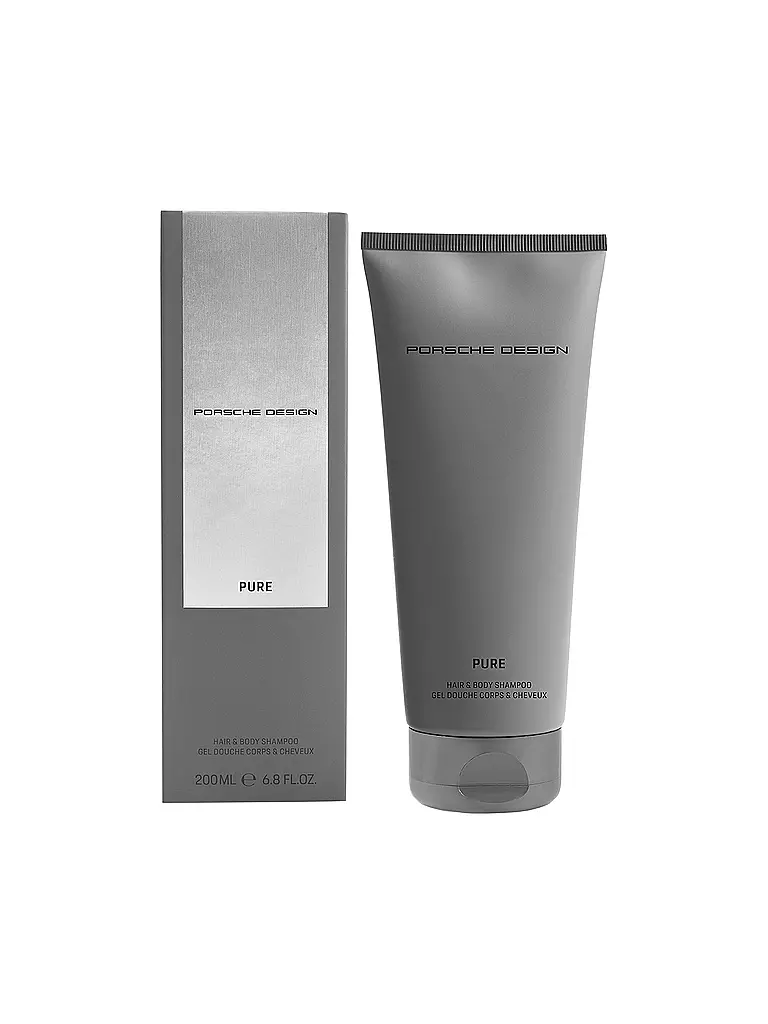 PORSCHE DESIGN | PURE Shampoo capelli e corpo 200 ml | Senza colore