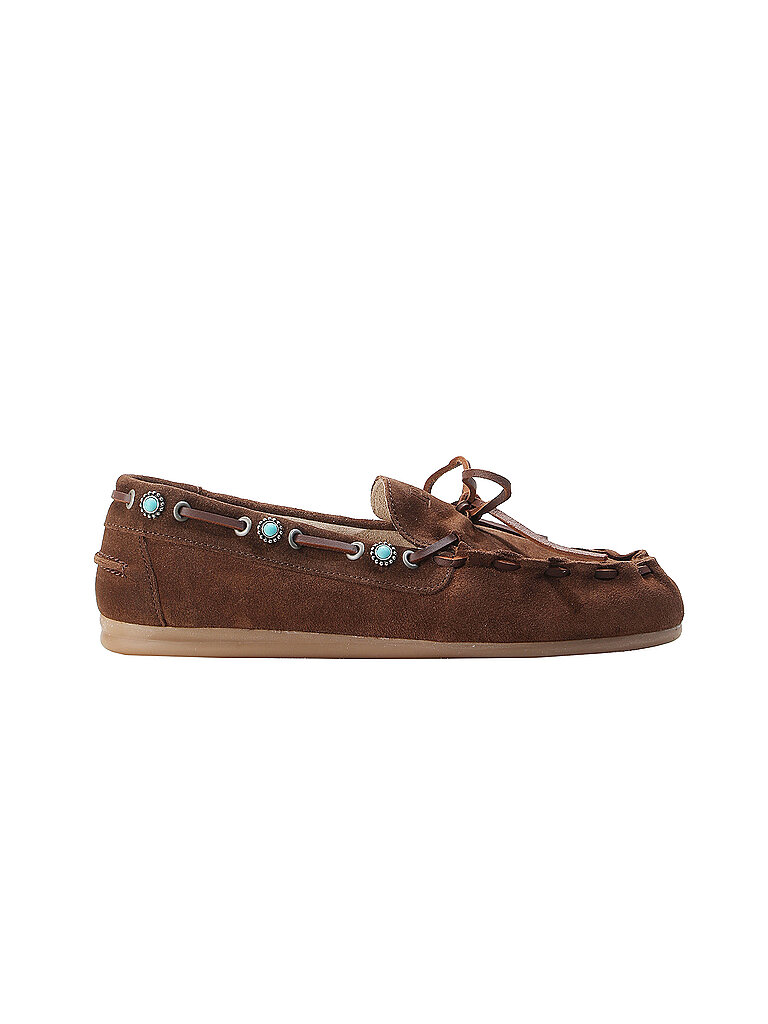 Posa Scarpe da barca marrone 38