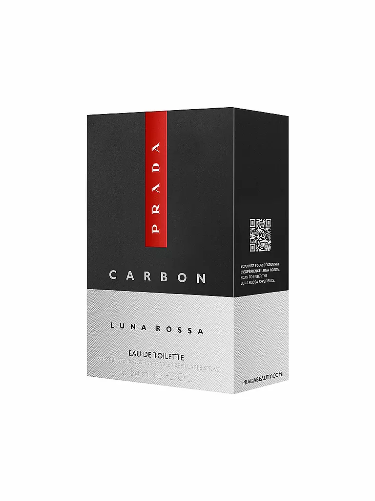 PRADA | Luna Rossa Carbon Eau de Toilette 50ml Ricaricabile | 