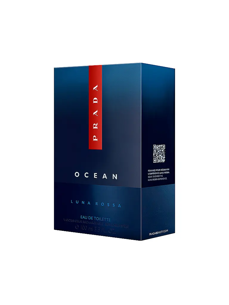 PRADA | Prada Luna Rossa Ocean Eau de Toilette 100ml Ricaricabile | 