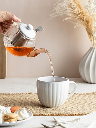 PRICE & KENSINGTON | Teiera LUXE 500ml Vetro /Bianco