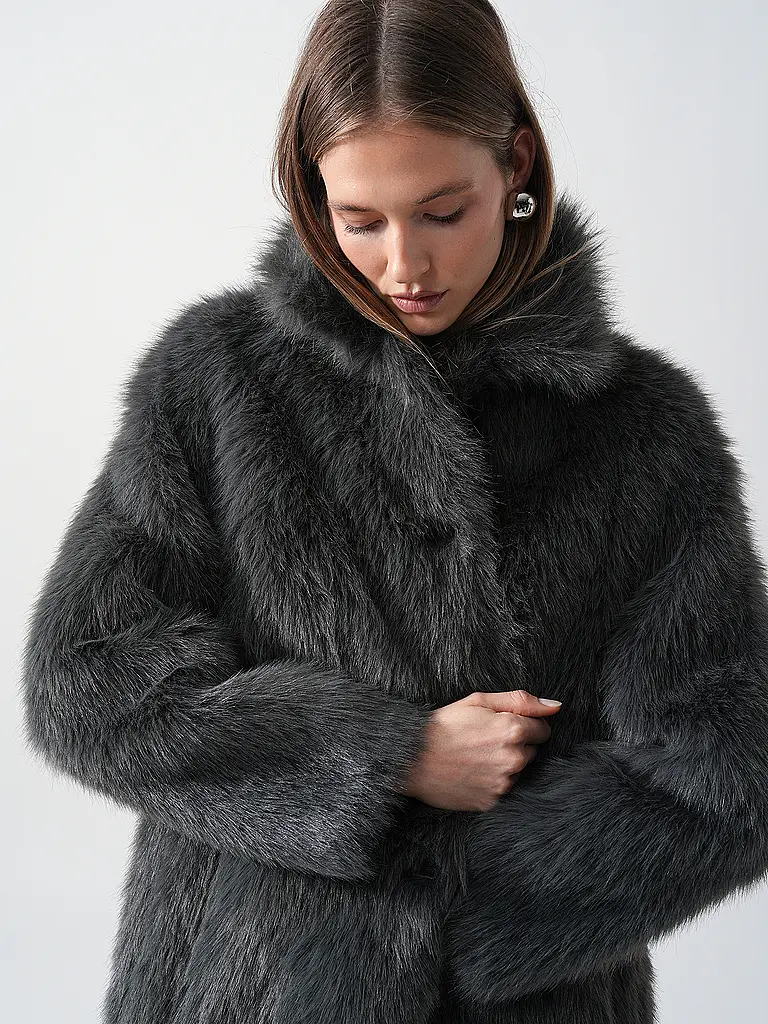 PRIDE TO BE | Cappotto in pelliccia sintetica DINA | 