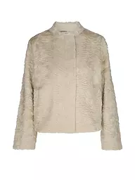 PRIDE TO BE | Giacca in pelliccia sintetica DANJA | Beige