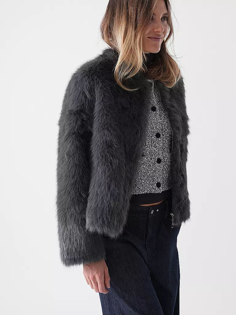 PRIDE TO BE | Giacca in pelliccia sintetica DANJA |