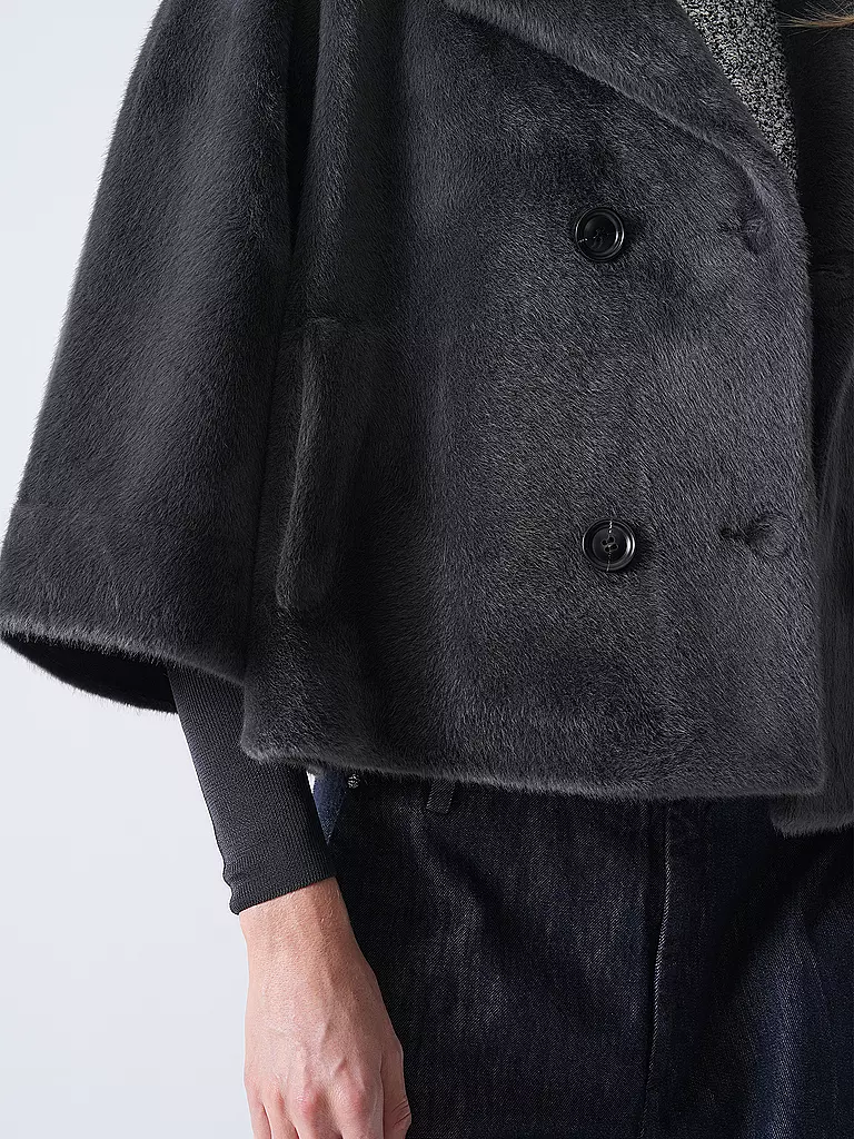 PRIDE TO BE | Giacca in pelliccia sintetica DOLORES | Grigio