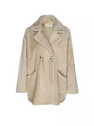 PRIDE TO BE | Giacca in pelliccia sintetica HEDA | Beige