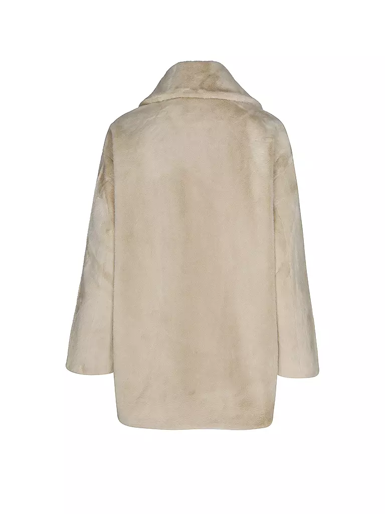 PRIDE TO BE | Giacca in pelliccia sintetica HEDA | Beige
