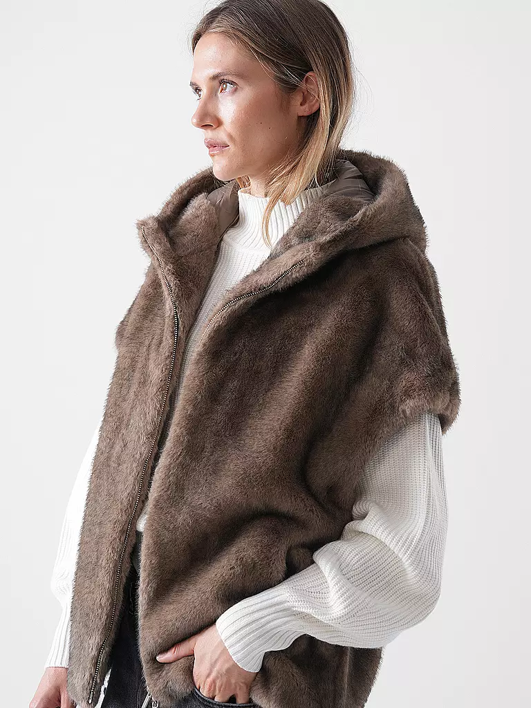 PRIDE TO BE | Giacca in pelliccia sintetica HOLA | 
