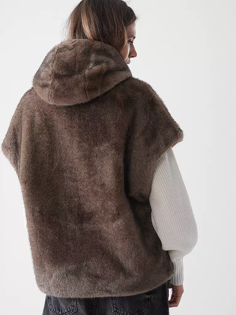 PRIDE TO BE | Giacca in pelliccia sintetica HOLA | 