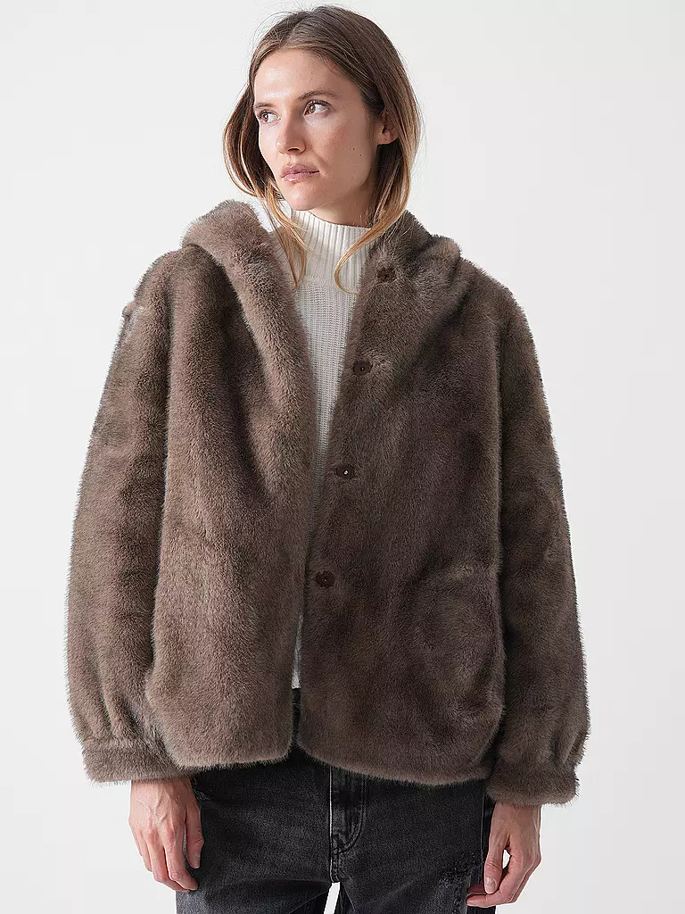 PRIDE TO BE | Giacca in pelliccia sintetica HOVY | 