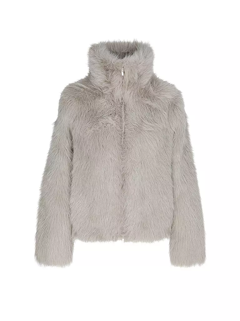 PRIDE TO BE | Giacca in pelliccia sintetica NEW XANA FAKE TOSCANA | Grigio