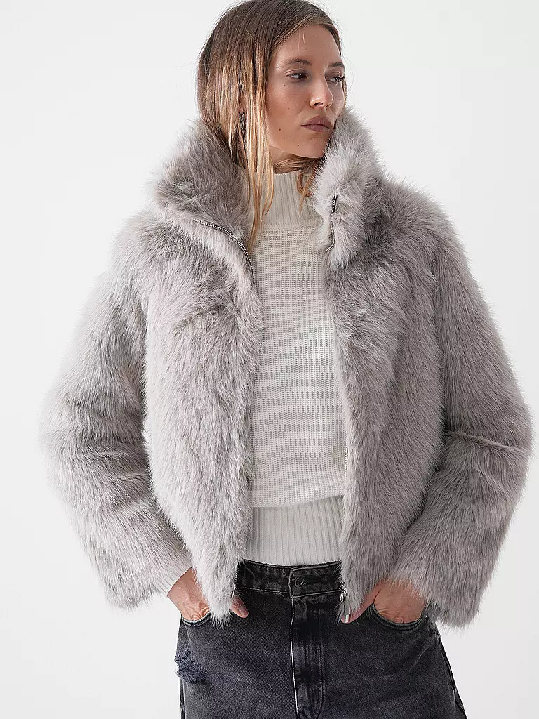 PRIDE TO BE | Giacca in pelliccia sintetica NEW XANA FAKE TOSCANA |
