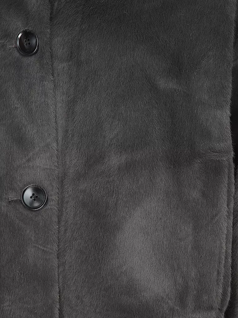 PRIDE TO BE | Jacke in Felloptik DARIA | Grigio