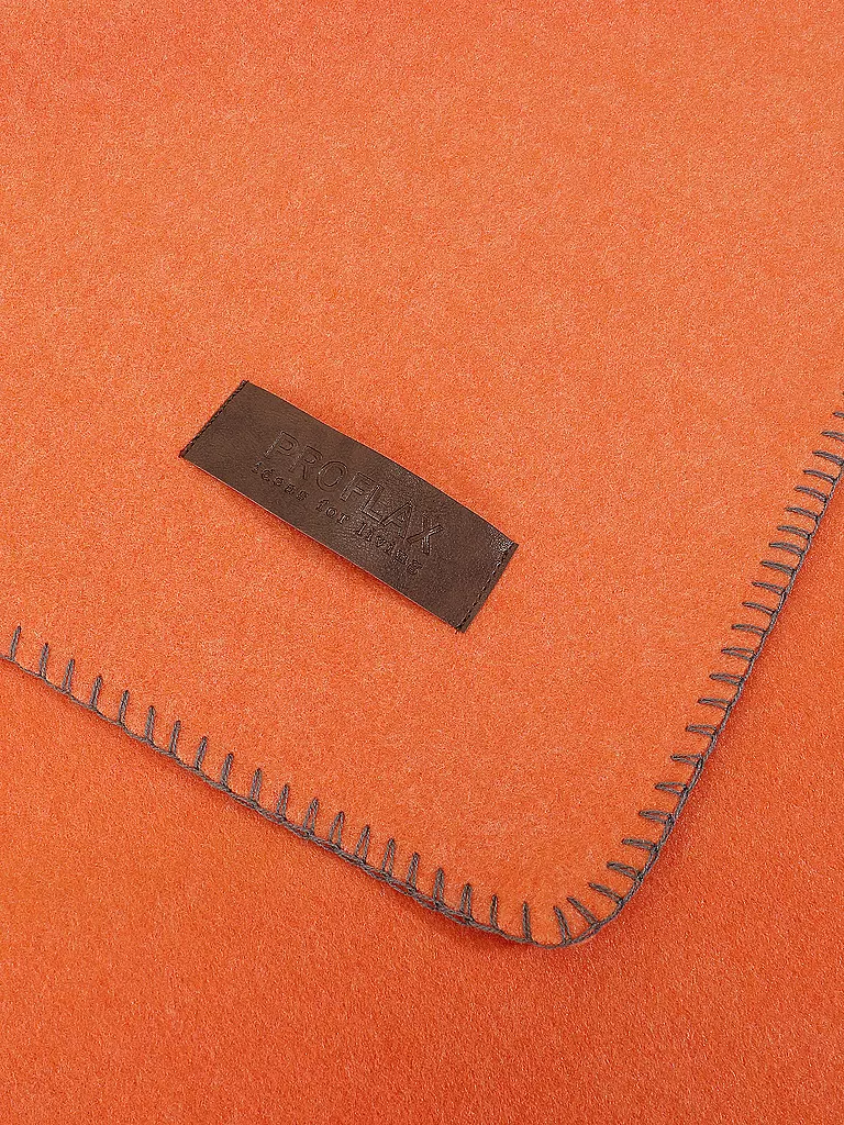 PROFLAX | Coperta - Plaid 160x200cm Secret Mandarin | Arancione