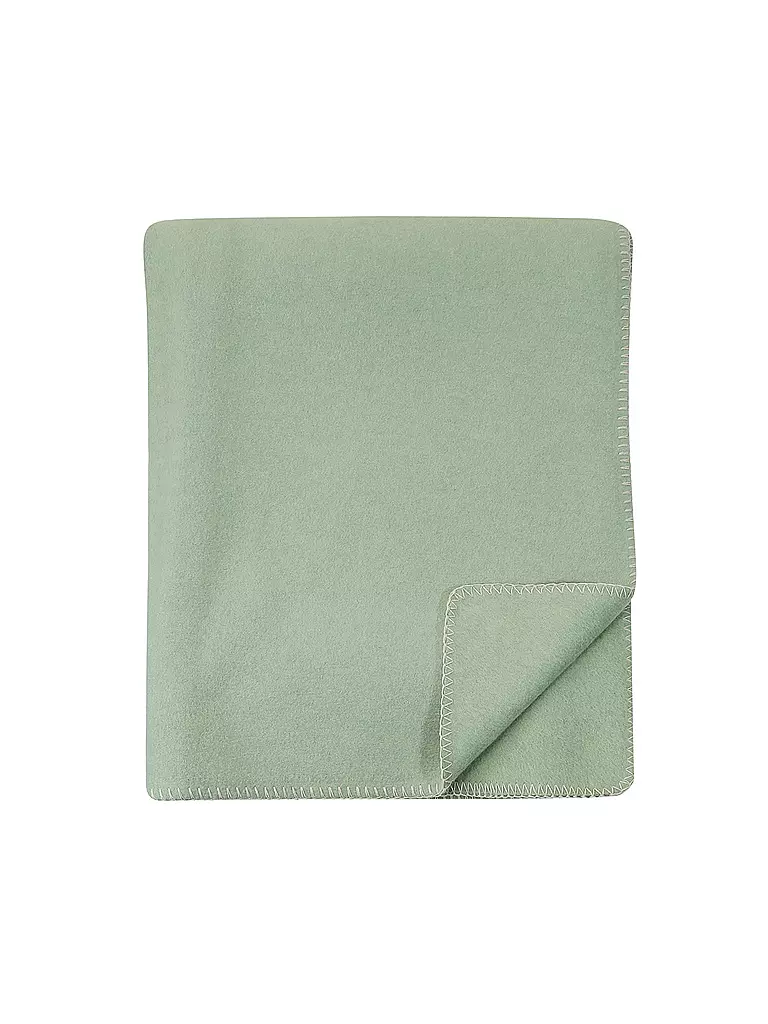 PROFLAX | Coperta da divano - Plaid PROFLAX FLEECE 160x200cm Salvia Segreto | Verde chiaro