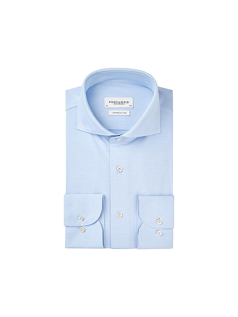 Camicia Japanese Knit azzurro 40