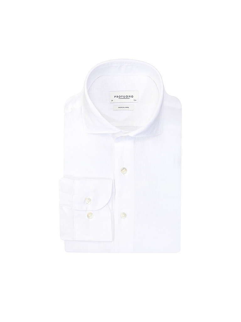 Camicia di lino bianco 45
