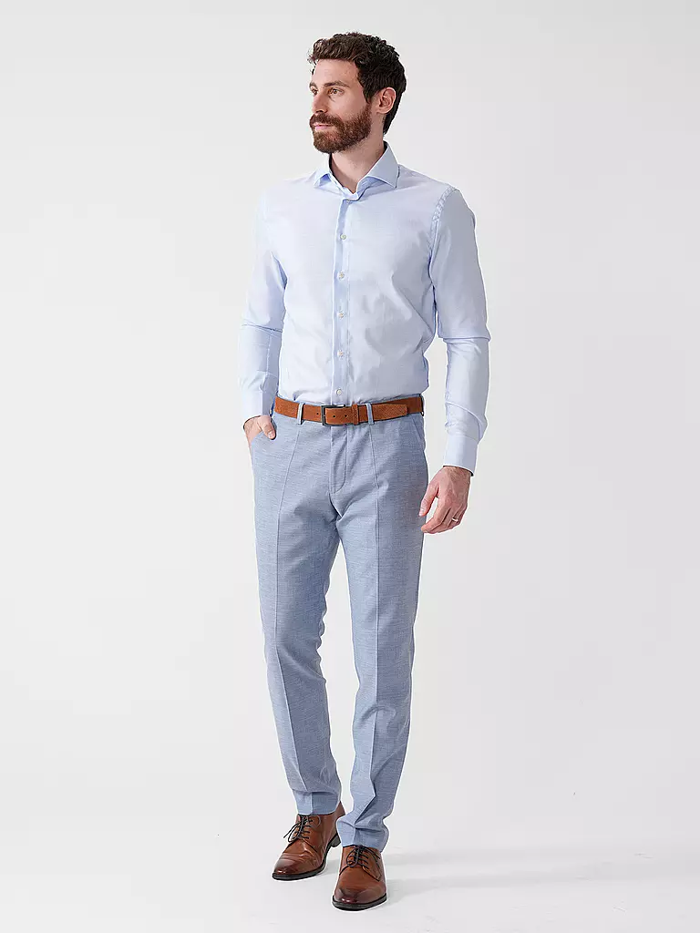 PROFUOMO | Businesshemd Slim Fit | Blu chiaro