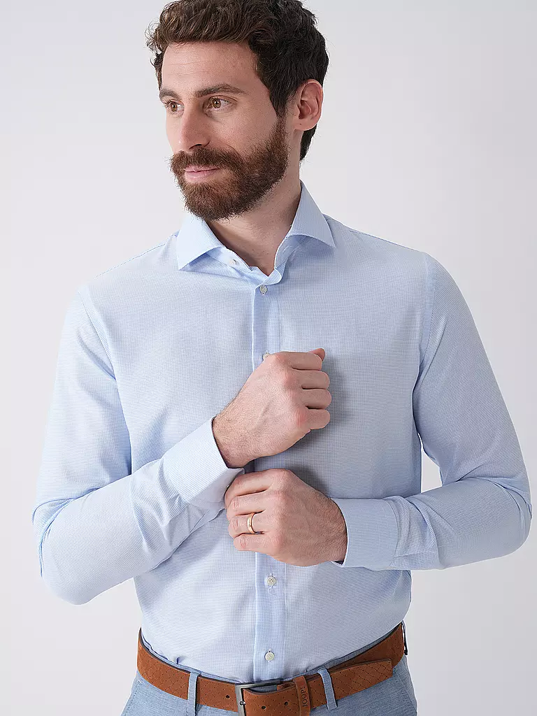 PROFUOMO | Businesshemd Slim Fit | Blu chiaro
