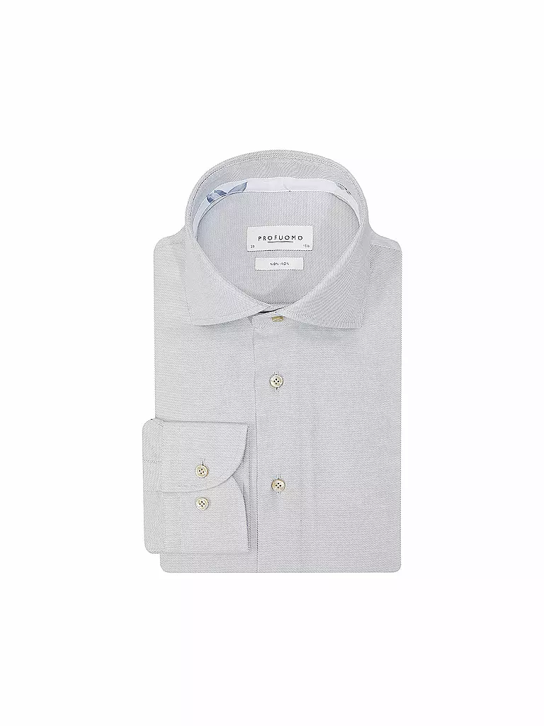 PROFUOMO | Camicia business slim fit | Oliva