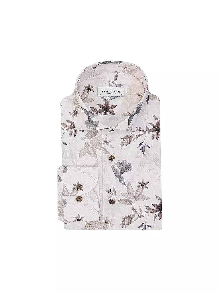 PROFUOMO | Camicia business slim fit | Beige