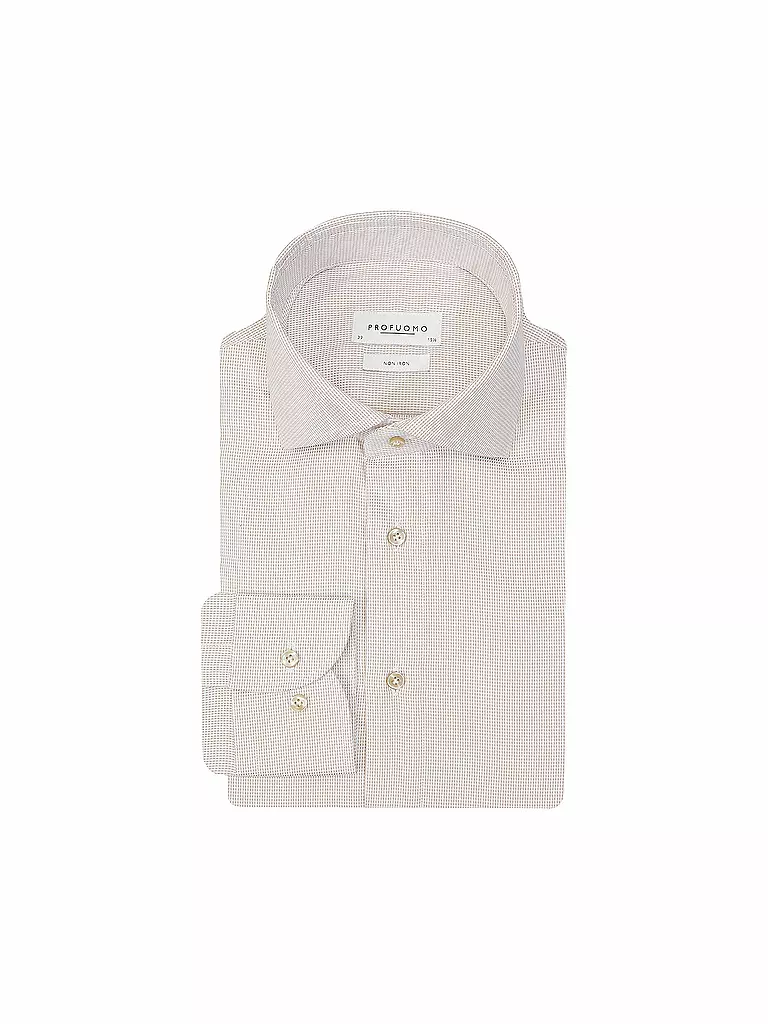 PROFUOMO | Camicia business slim fit | Beige