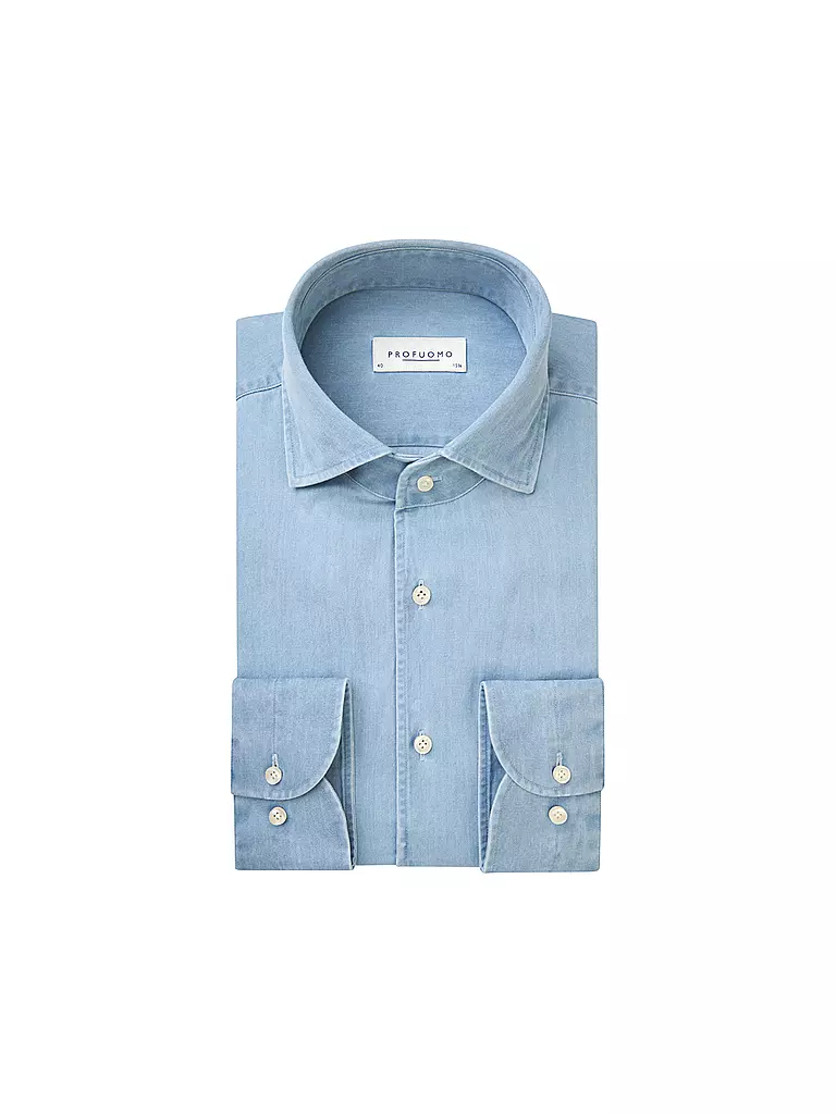 PROFUOMO | Camicia business slim fit | Blu