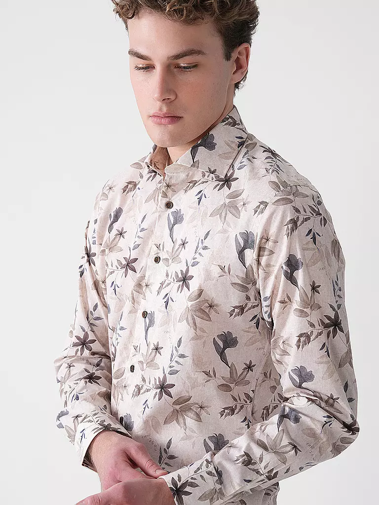 PROFUOMO | Camicia business slim fit | Beige