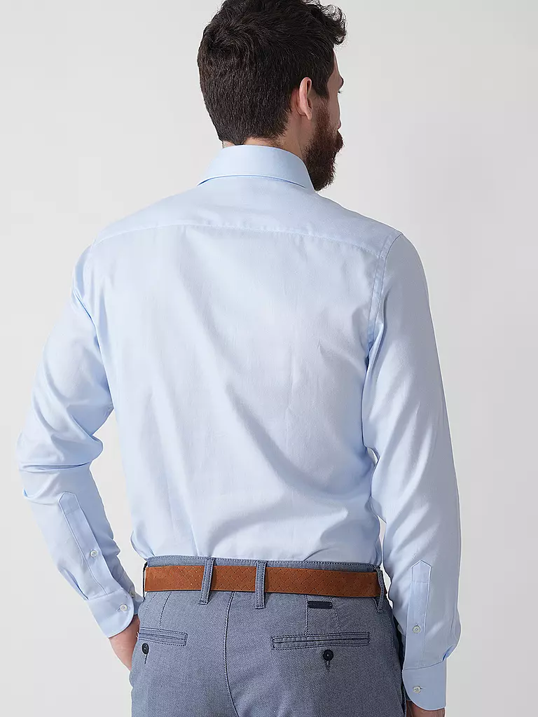 PROFUOMO | Camicia business slim fit | Blu chiaro