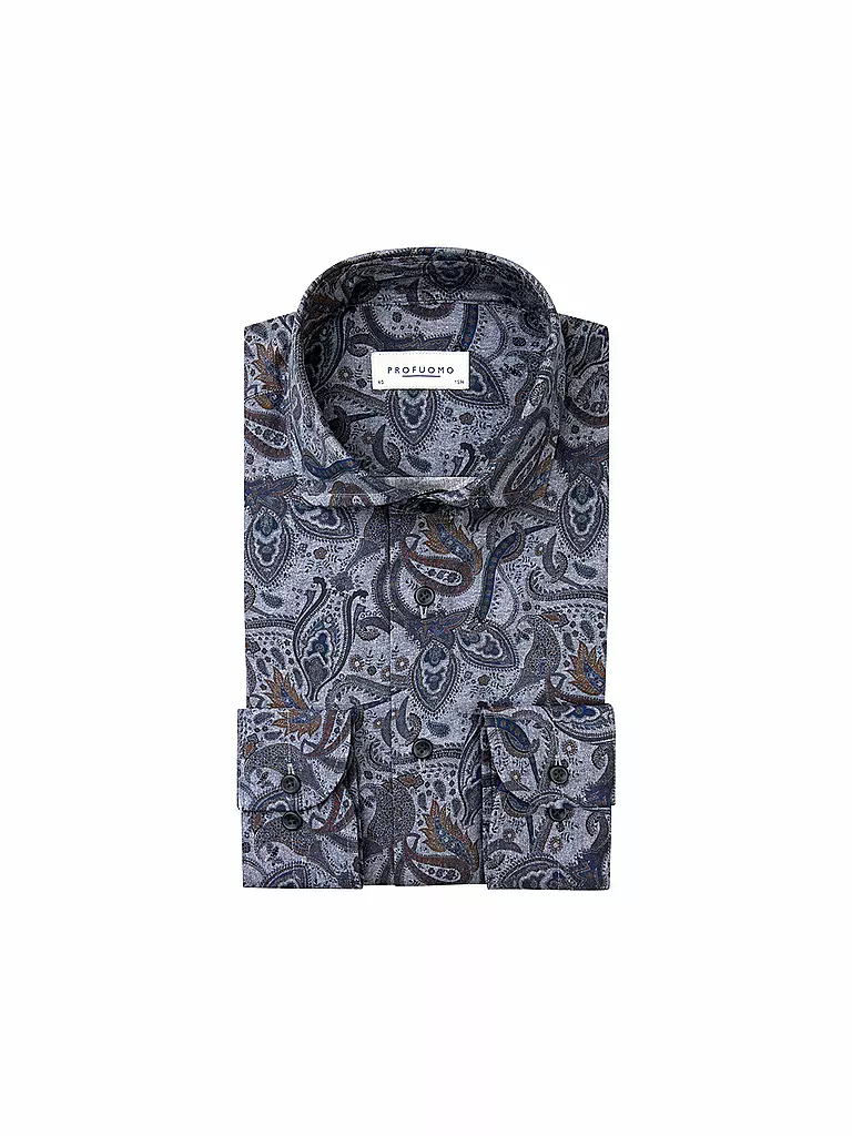 PROFUOMO | Camicia Regular Fit | Blu