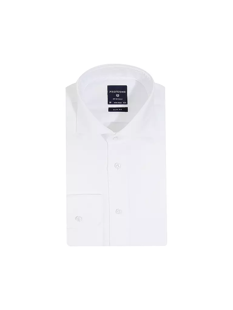 PROFUOMO | Camicia Slim Fit | Bianco