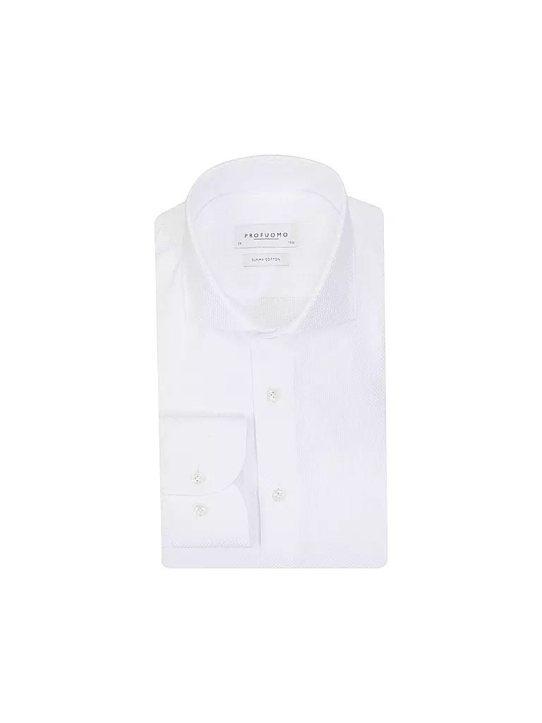 PROFUOMO | Camicia slim fit | Bianco