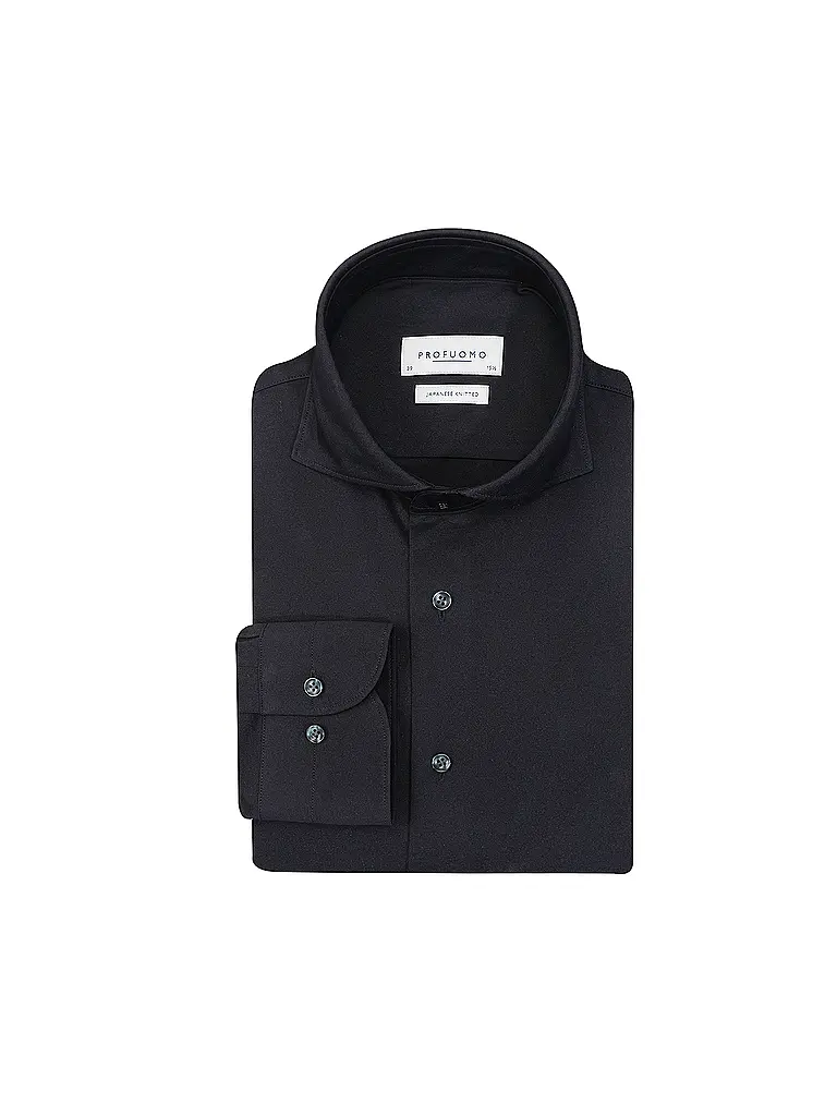 PROFUOMO | Camicia slim fit | Blu scuro