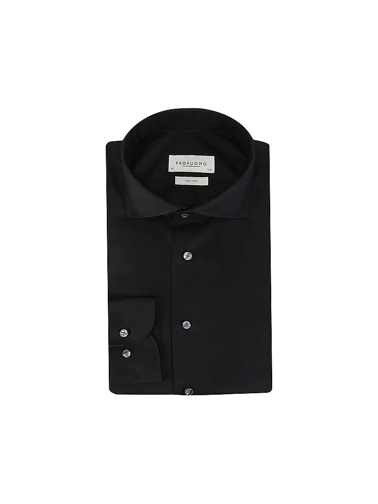 PROFUOMO | Camicia Slim Fit | Nero