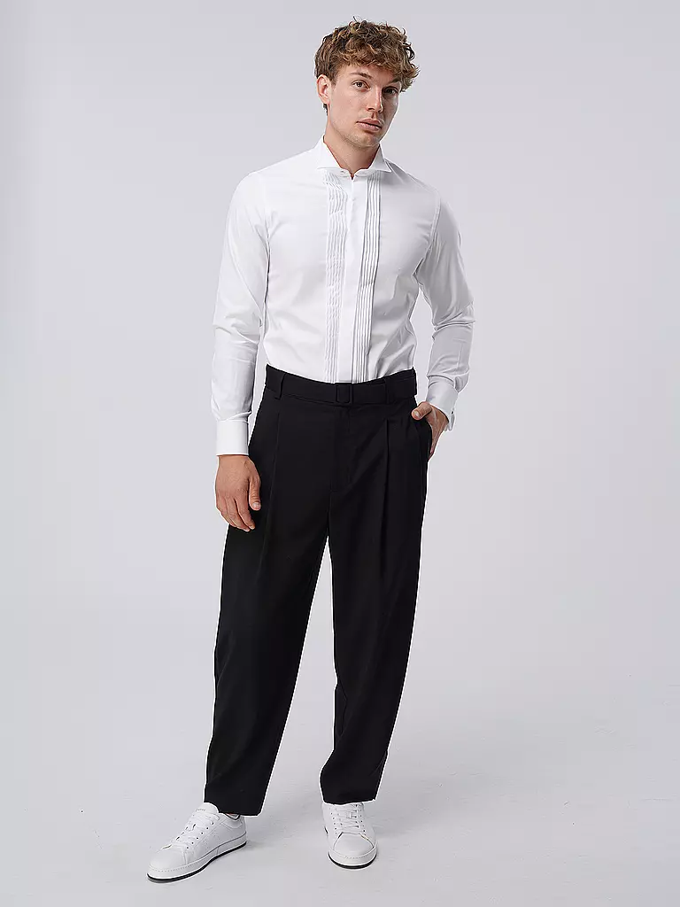 PROFUOMO | Camicia Slim Fit | Bianco