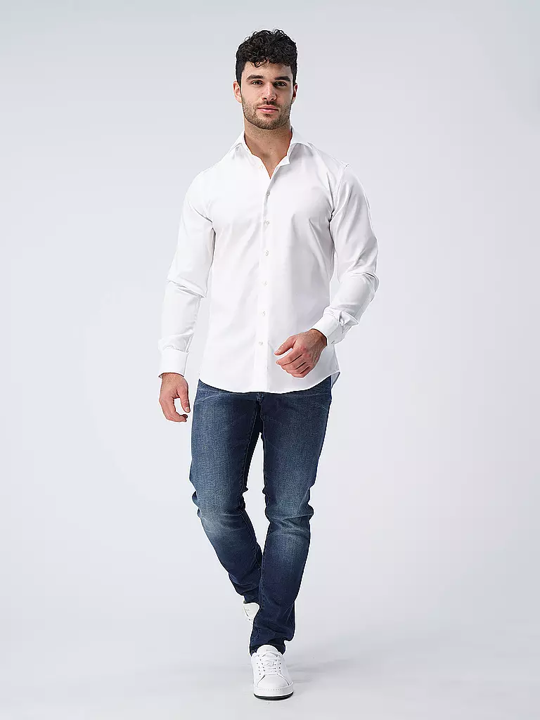 PROFUOMO | Camicia Slim Fit | Bianco
