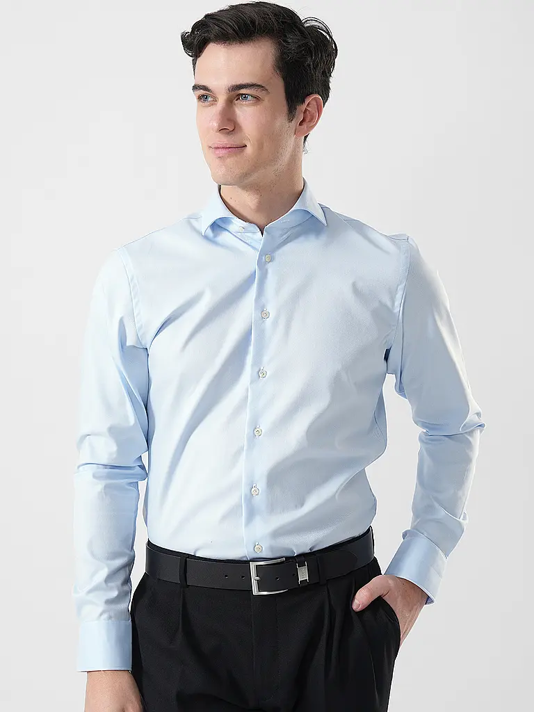 PROFUOMO | Camicia Slim Fit | Nero