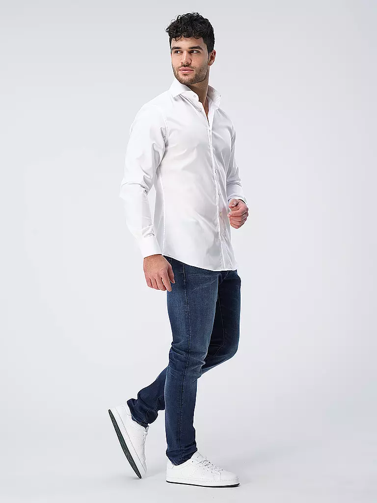 PROFUOMO | Camicia Slim Fit | Bianco