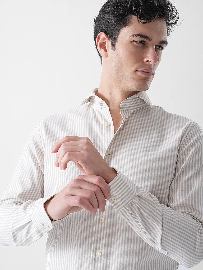 PROFUOMO | Camicia Slim Fit | Beige