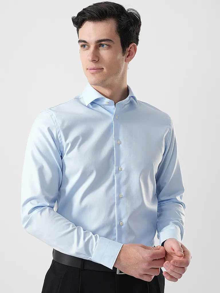 PROFUOMO | Camicia Slim Fit | Nero