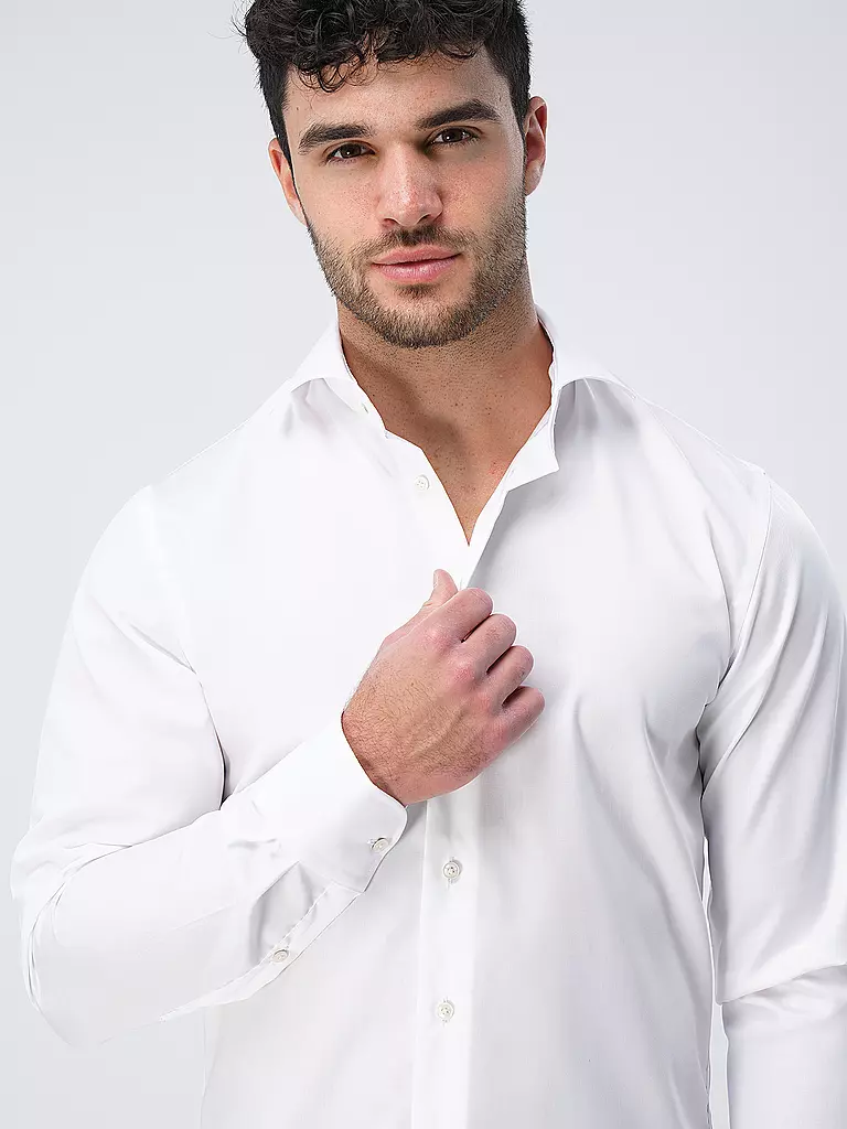 PROFUOMO | Camicia Slim Fit | Bianco