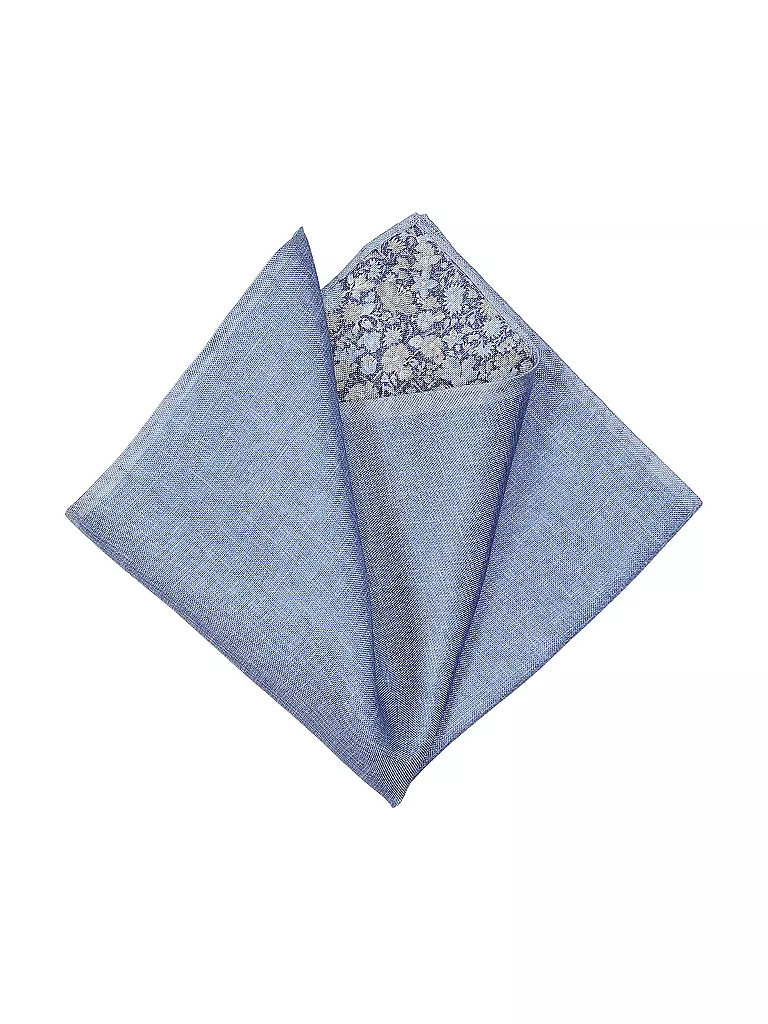 PROFUOMO | Fazzoletto da taschino in seta | Blu