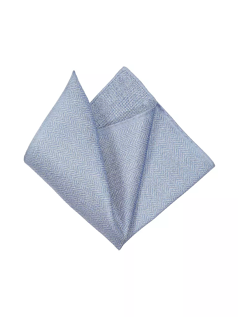 PROFUOMO | Fazzoletto da taschino in seta | Blu