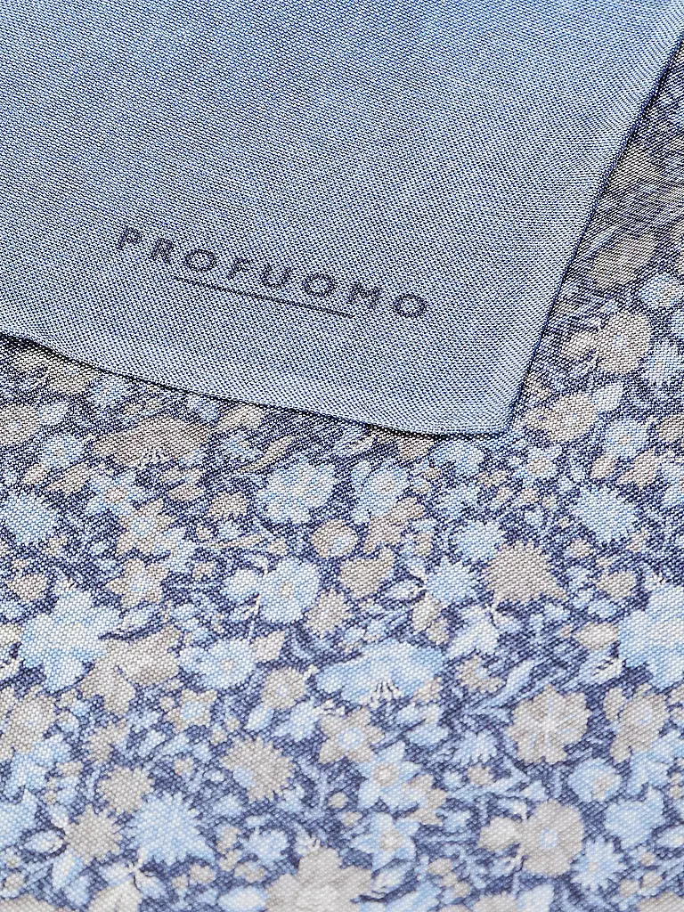 PROFUOMO | Fazzoletto da taschino in seta | Blu