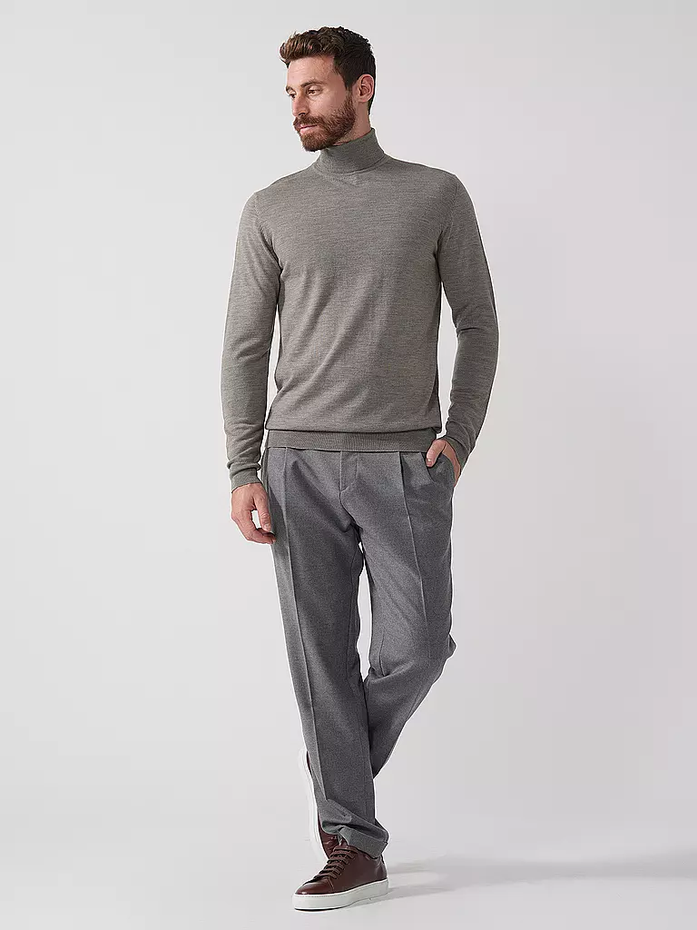 PROFUOMO | Rollkragenpullover | Beige