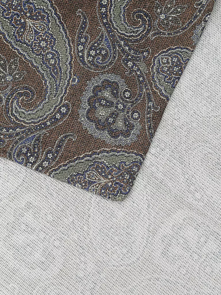 PROFUOMO | Seiden Stecktuch | Oliva