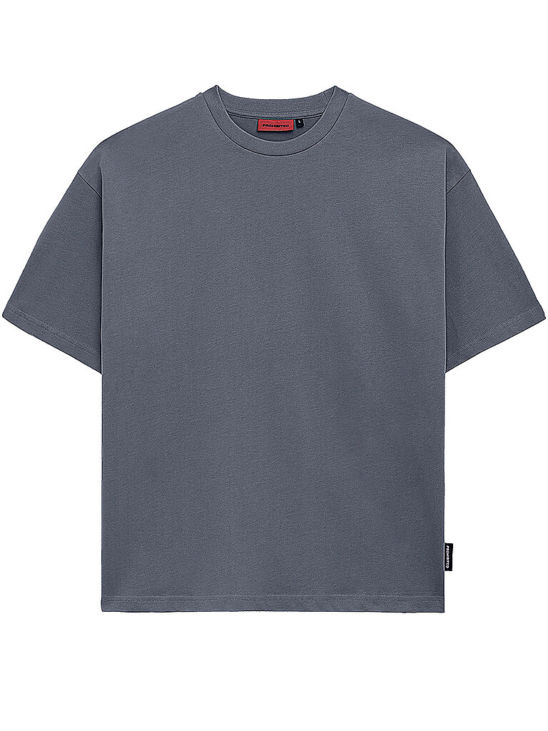 T-shirt oversize grigio L