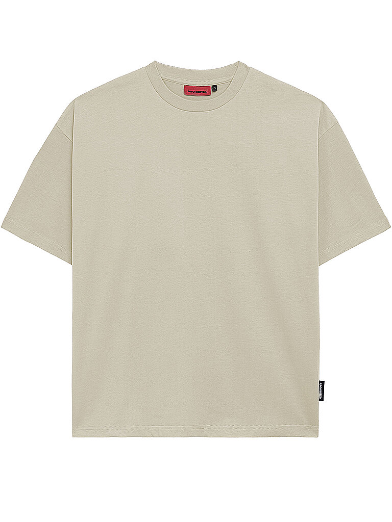 T-shirt vestibilità oversize beige L