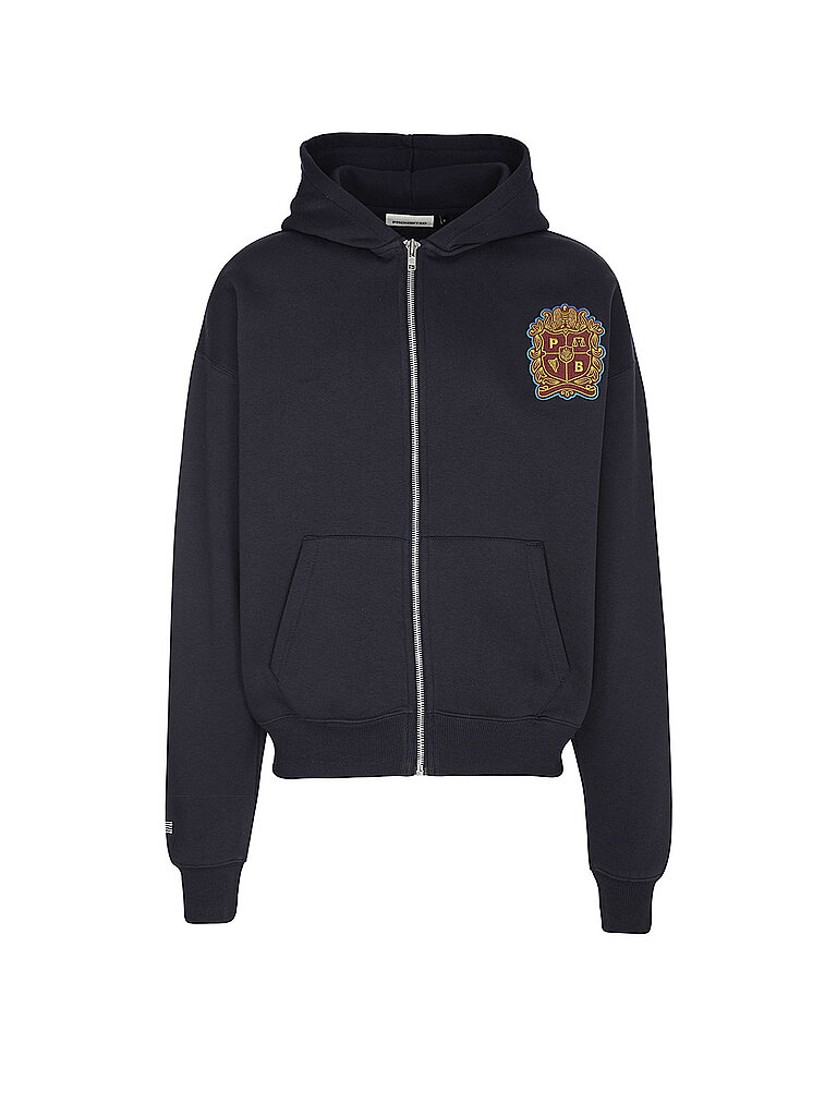 Nome prodotto: Sweatjacke EMBLEM PATCH blu L